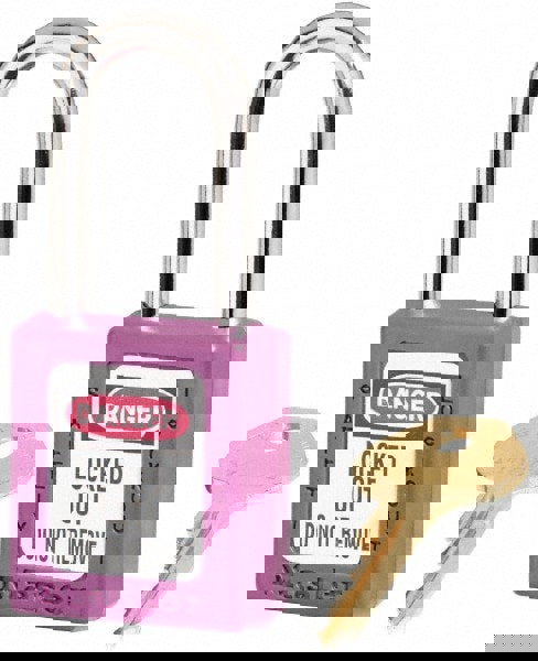 Lockout Padlock: Keyed Different, Key Re